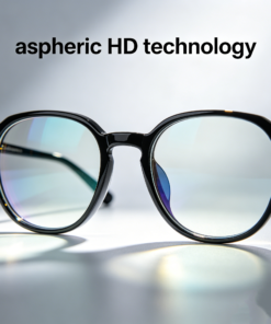 Alternative view of 1.71 lightweight MR-174 resin lenses